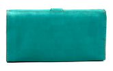 HAARLEM Women KOZA 26814 Leather Wallet Teal